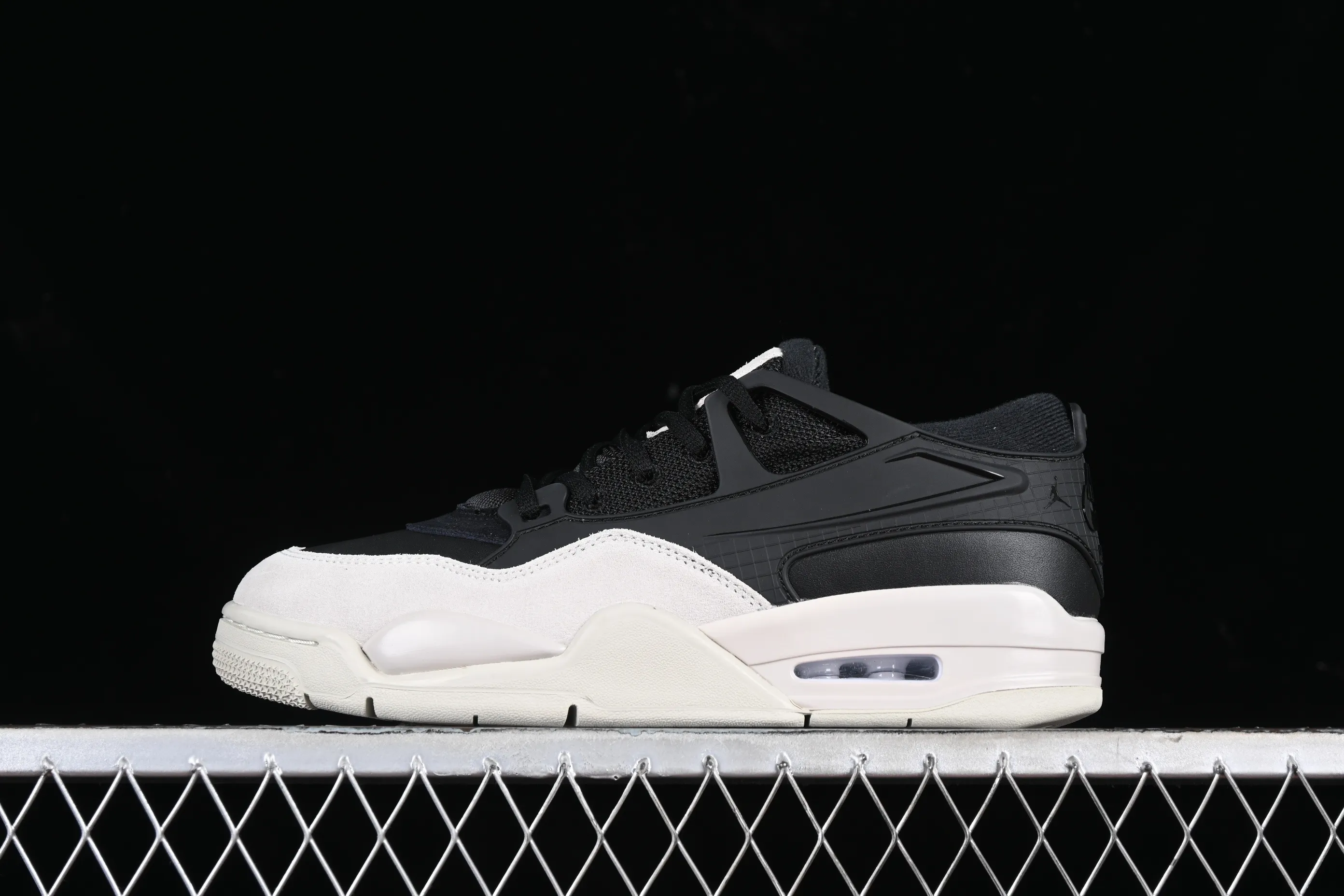 All categories Air Jordan Jordan series basketball shoes Air Jordan 4 Air Jordan 4 "Remastered" AJ4 Joe 4 remake black and white FQ7939-001